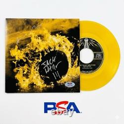 The Dead Weather Signed Vinyl 7 Inch Jack White Alison Mosshart PSA Authentic