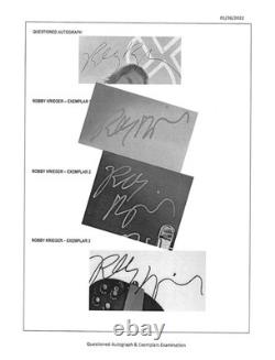 The Doors Waiting For The Sun Album Signed 4 Morrison Manzarek Krieger Densmore