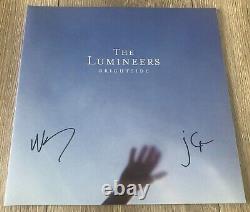 The Lumineers Signed Autograph Brightside Vinyl Record Album Wesley Schultz +1