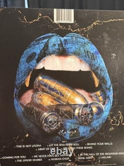 The Offspring Group Signed Vinyl Record Cover Let The Bad Times Roll. Authentic