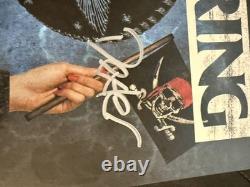 The Offspring Group Signed Vinyl Record Cover Let The Bad Times Roll. Authentic