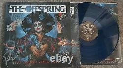 The Offspring Let The Bad Times Roll Vinyl LP. Blue/Black Marble SIGNED