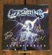 The Offspring Signed Supercharged Galaxy Nebula Lp- Vinyl Sleeve Signed By Band