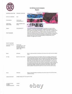 The Police Signed Synchronicity Album LP