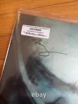 The Sickness by Disturbed (Vinyl Record LP, 2025) Green RARE Signed Autographed