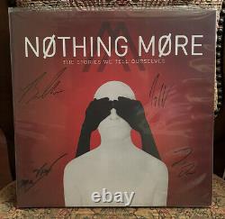The Stories We Tell Ourselves by NOTHING MORE Signed Clear & Red Spatter Vinyl