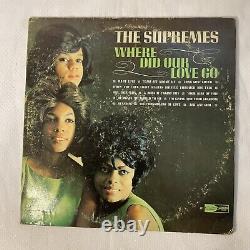 The Supremes Vinyl Autographed Where Did Our Love Go