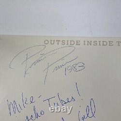 The Tubes Band Signed Autographed Record LP Album Vinyl FULLY SIGEND Outside in