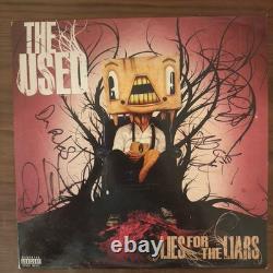 The Used Lies for the Liars SIGNED Vinyl LP FULL AUTOGRAPHS