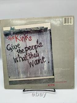 The kinks give the people what they want Vinyl Album SIGNED by band