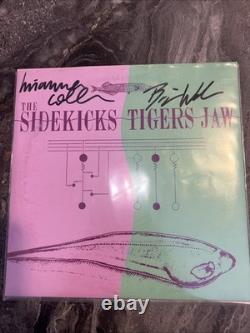 Tigers Jaw Autographed Signed 7 Inch Vinyl Record Split With The Sidekicks