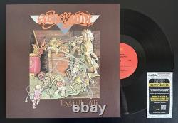 Tom Hamilton Signed Aerosmith Toys In The Attic Vinyl Record Lp Bassist Jsa Coa