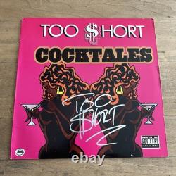 Too $hort Autographed Cocktales Signed Record Vinyl withCOA