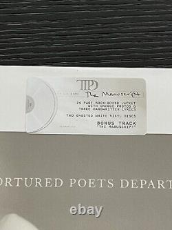 Tortured Poets Department Vinyl + The Manuscript With HAND SIGNED Photo Sealed