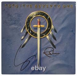 Toto Signed The Seventh One Album COA Exact Proof Autographed Vinyl Record