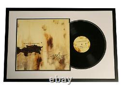 Trent Reznor Signed Framed Nine Inch Nails Downward Spiral Vinyl Lp Beckett Bas