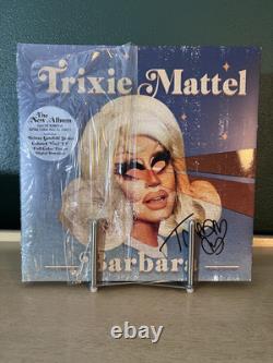 Trixie Mattel Barbara Autographed Yellow Vinyl LP Authenticated LOA JSA