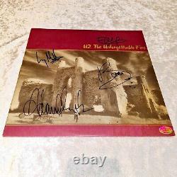 U2 Bono Edge Signed Vinyl Album Autographed The Unforgettable Fire Record/lp