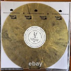 Underoath Voyeurist Vinyl LP Autographed JSA Authenticated Gold & Black Swirl