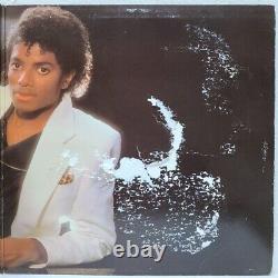 VERY RARE SIGNED AUTOGRAPHED Michael Jackson Thriller 1982 LP