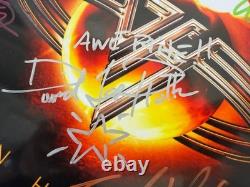 Van Halen Signed Picture Disc drum head Music Collectible Autograph Item