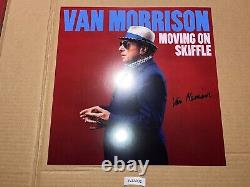 Van Morrison Signed Autographed Vinyl Record LP Moving on Skiffle Astral Weeks