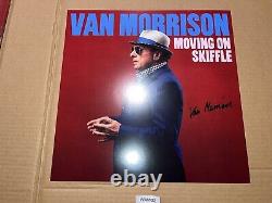 Van Morrison Signed Autographed Vinyl Record LP Moving on Skiffle Astral Weeks