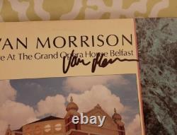 Van Morrison signed autographed Live At Belfast vinyl record ACOA COA #SA13063