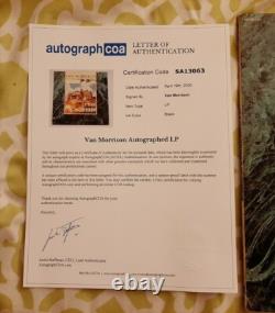 Van Morrison signed autographed Live At Belfast vinyl record ACOA COA #SA13063
