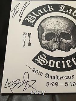 Vinyl records- Black Label Society- Sonic Brew 20th Anniversary Blend, Signed