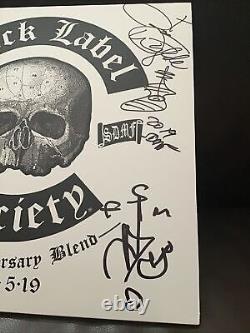 Vinyl records- Black Label Society- Sonic Brew 20th Anniversary Blend, Signed