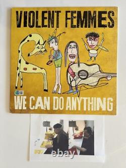 Violent Femmes Autographed vinyl record Album signed private signing Beckett BAS