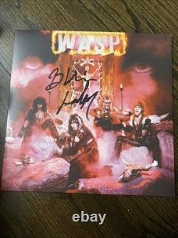 W. A. S. P. Debut Album Vinyl AUTOGRAPHED by Blackie Lawless