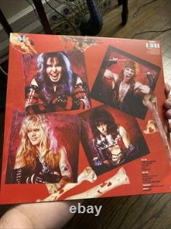 W. A. S. P. Debut Album Vinyl AUTOGRAPHED by Blackie Lawless