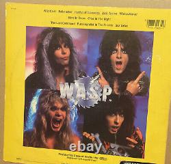 W. A. S. P. The Last Command LP Capitol ST-12435 1985 Pressing Inner WASP Signed
