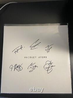 Whiskey Myers RECORD LP VINYL Autographed By The Band. GTP. HOT. BURY MY BONES