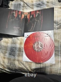 Whitechapel Hymns In Dissonance Signed Vinyl LP Autographed Orange Yellow Marble