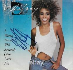 Whitney Houston Signed Autographed Album Record 45 Complete RARE
