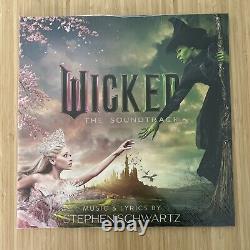 Wicked The Soundtrack Signed LP by Ariana Grande and Cynthia Erivo