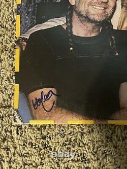 Willie Nelson Signed Vinyl Record Album LP autographed