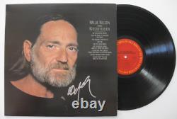 Willie Nelson autographed sings Kristofferson album vinyl record proof Beckett