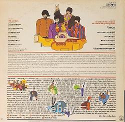 YELLOW SUBMARINE 1969 LP, Signed by PETER MAX in 2010