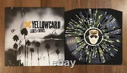 Yellowcard Lights and Sounds SIGNED vinyl LP record RARE! Autographed