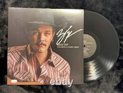 Zach Top Signed Vinyl Cold Beer & Country Music Autographed JSA COA