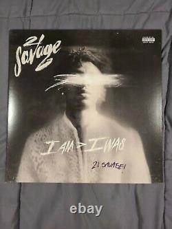 21 Savage Je Suis J'ai Été Signé / Autographié Smoke Colored Vinyl
