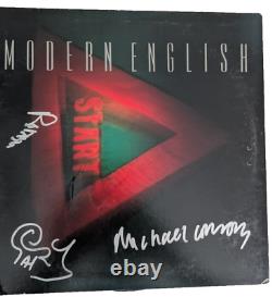 ALBUM SIGNÉ MODERN ENGLISH Stop Start JSA COA