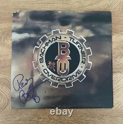 ALBUM VINYLE SIGNÉ PAR RANDY BACHMAN BACHMAN TURNER OVERDRIVE HEAD ON