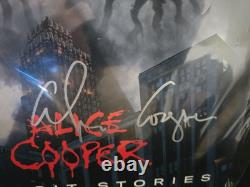 ALICE COOPER SIGNÉ PERSONNELLEMENT DISQUE VINYLE DETROIT STORIES Autographié