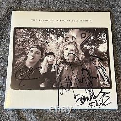 AUTOGRAPHIÉ Les Smashing Pumpkins Pommes Pourries Vinyle Platine Perle Envoi Maintenant