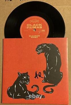 Adrian Quesada Autographié Black Pumas 45 Vinyl Record Unique Proof